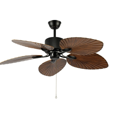 Palm-leaf fan