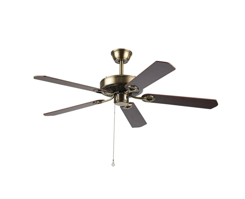 classical Bronze Fan Wood